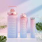 3-in-1 Motivational Water Bottle Set (2L + 900ml + 280ml) – Leakproof, BPA-Free, Daily Hydration Tracker