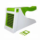 Semi-Automatic Vegetable Slicer – Plastic Body, Stainless Steel Motor, Ideal for Onion, Ginger & Potato Cutting